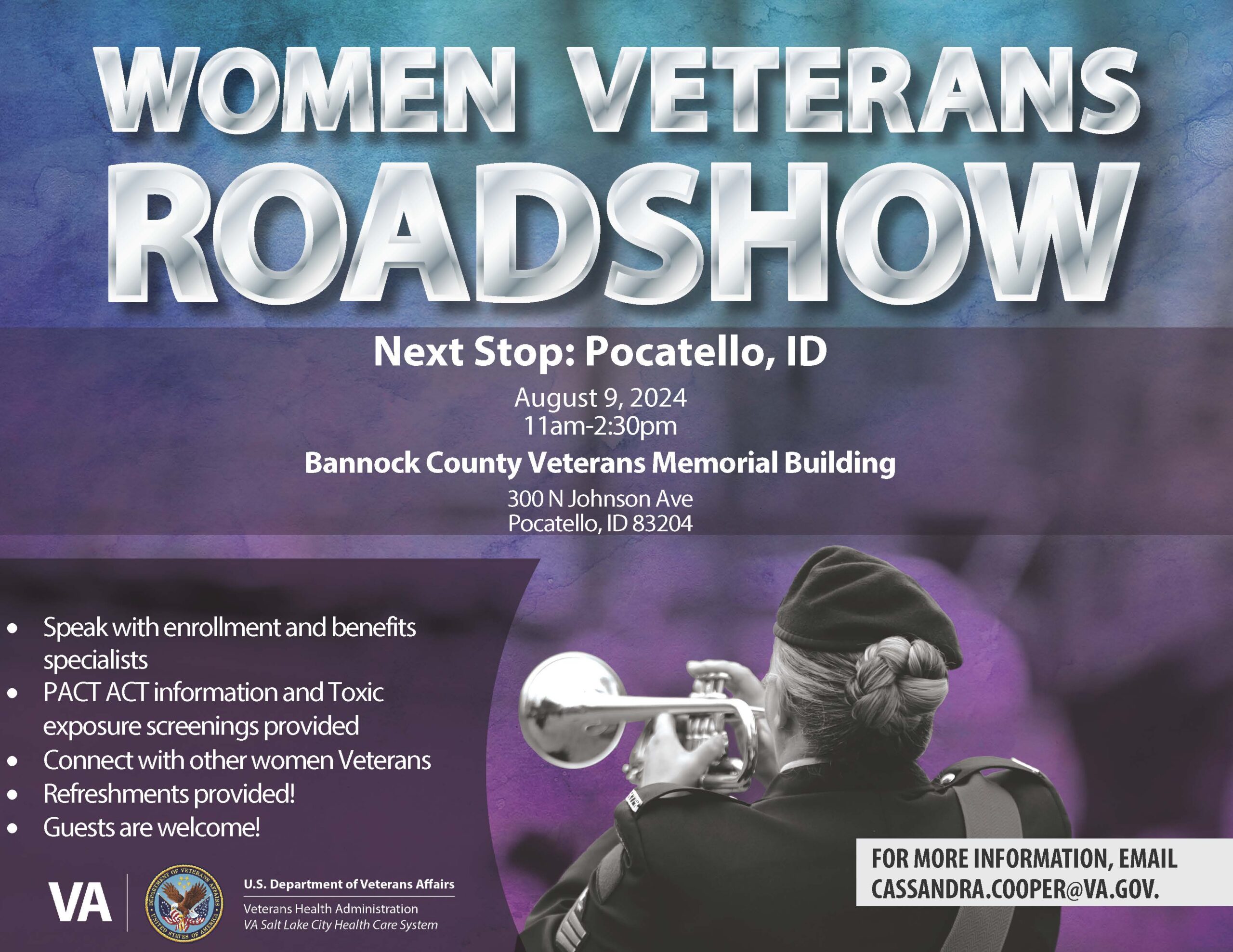 Women Veterans Roadshow POCATELLO NEW