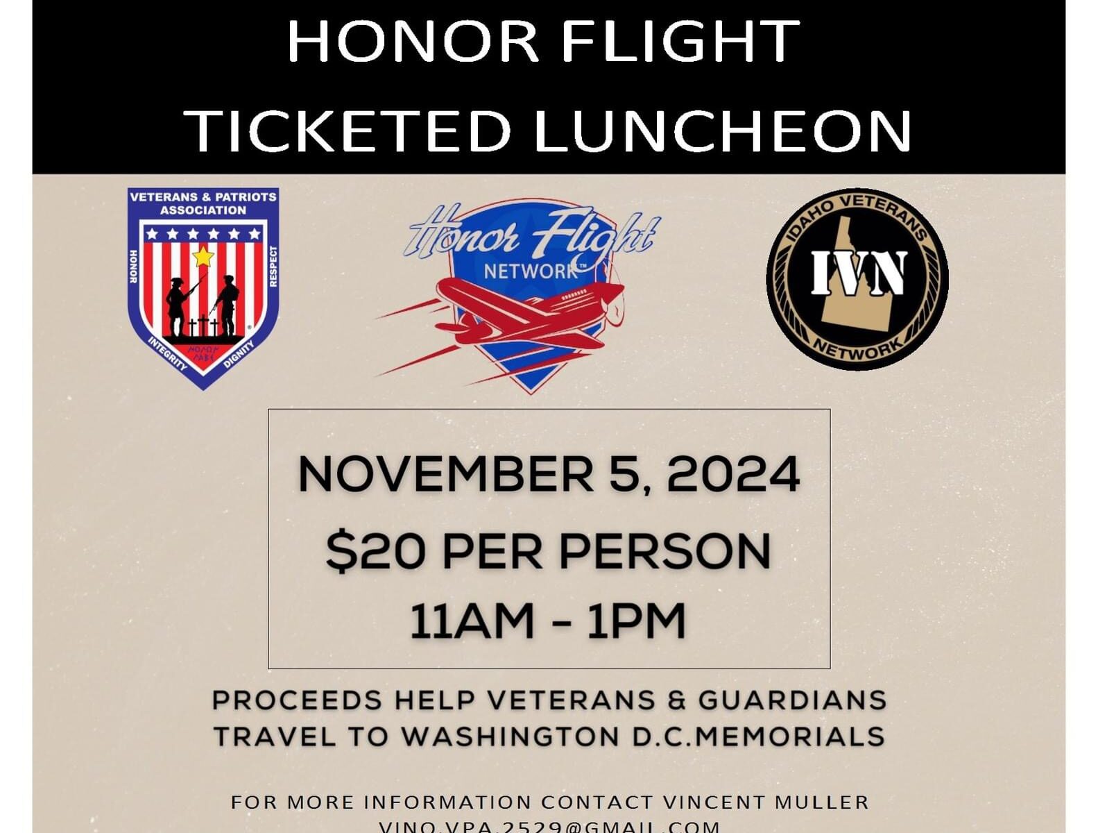 Honor Flight Fundraiser