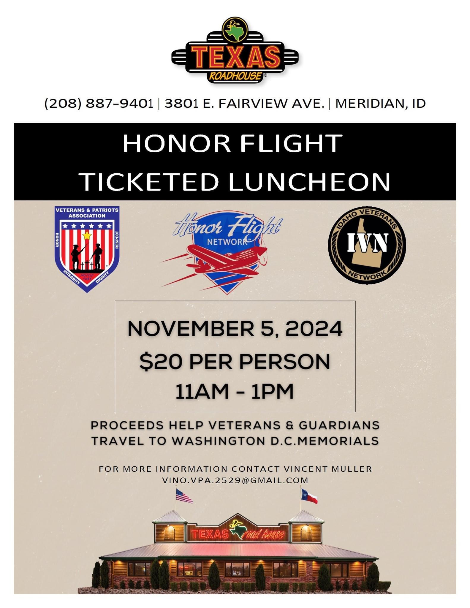 Honor Flight Fundraiser