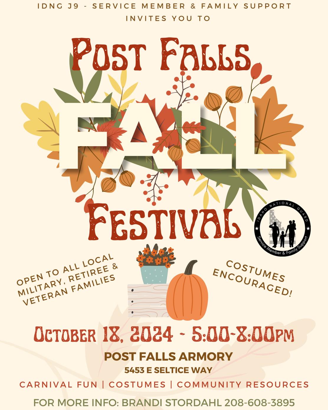 Fall Festival in Post Falls, Id