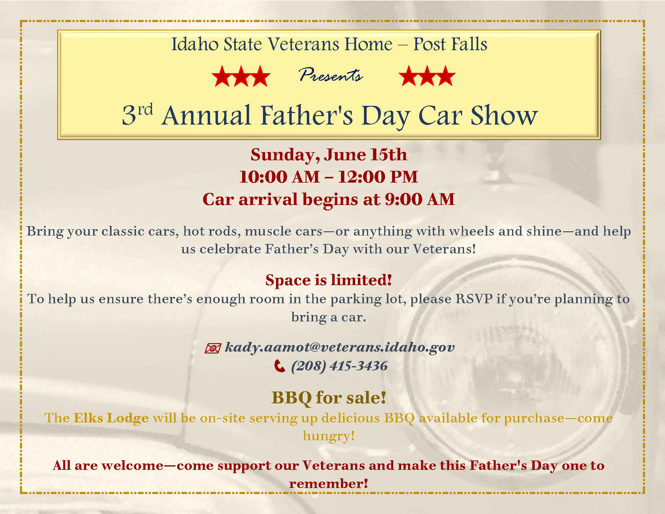 Fathers Day Car Show