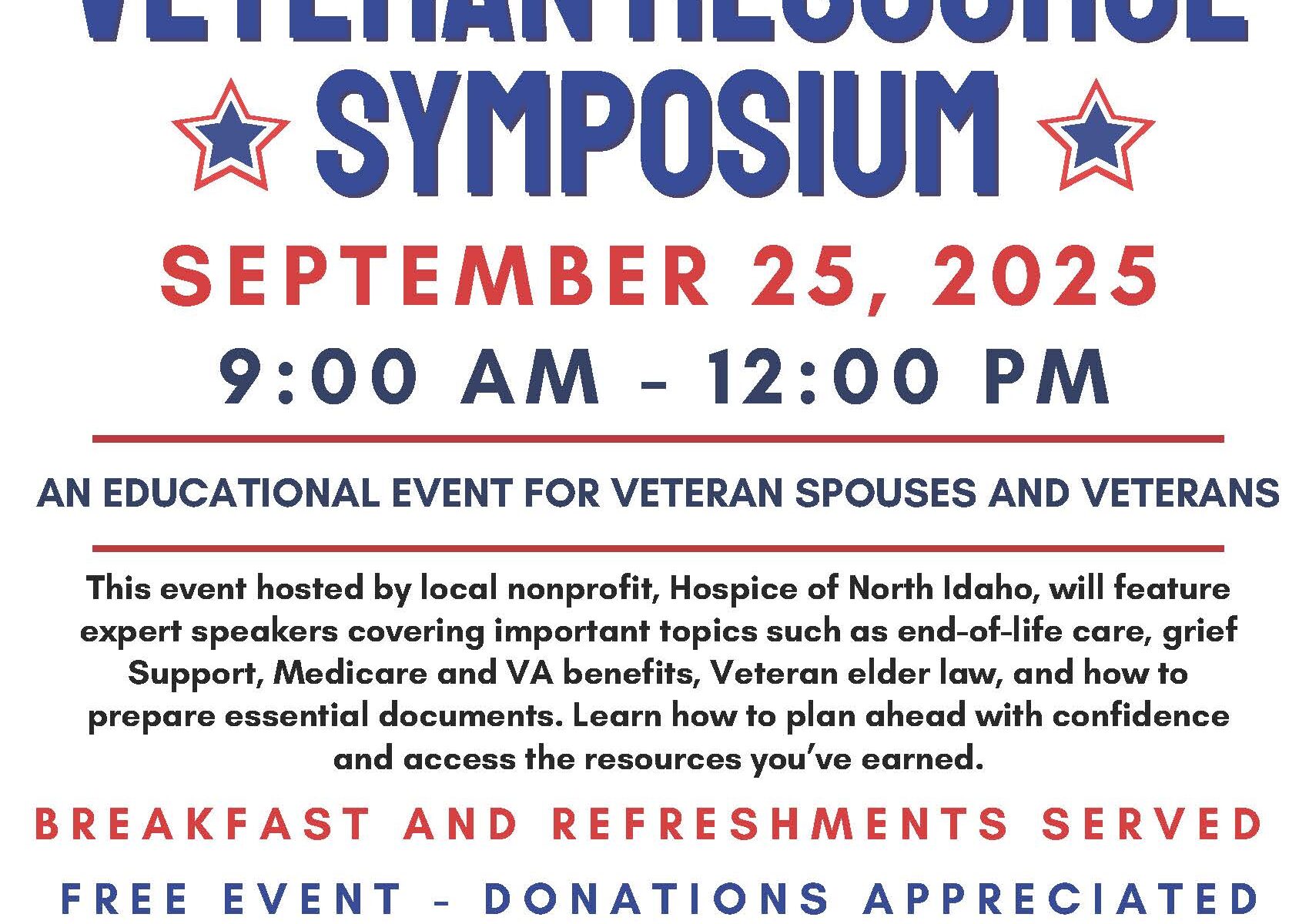 Veteran Resource Symposium
