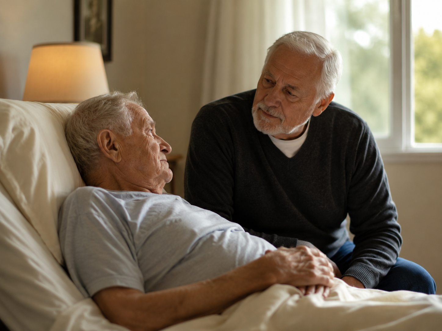 veteran volunteering to help a veteran on hospice