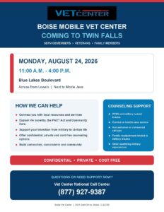 vet center flyer